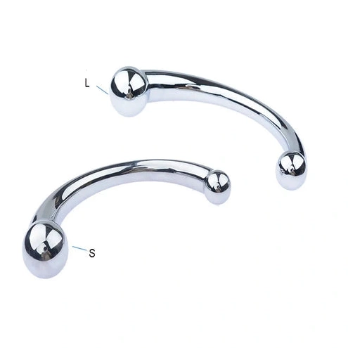 Anal Hooks Elegant Anal 5858 Hook Ended Steel Double Stainless 0108